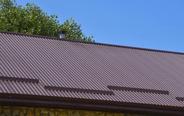 typical Pont Llogel corrugated roof uses